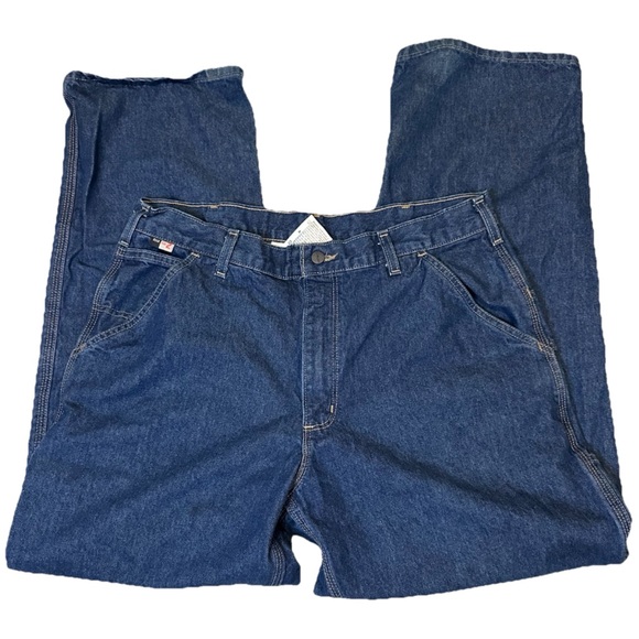Carhartt‎ Men’s Flame Resistant Original Straight Fit Jeans Size 36 - Picture 1 of 11